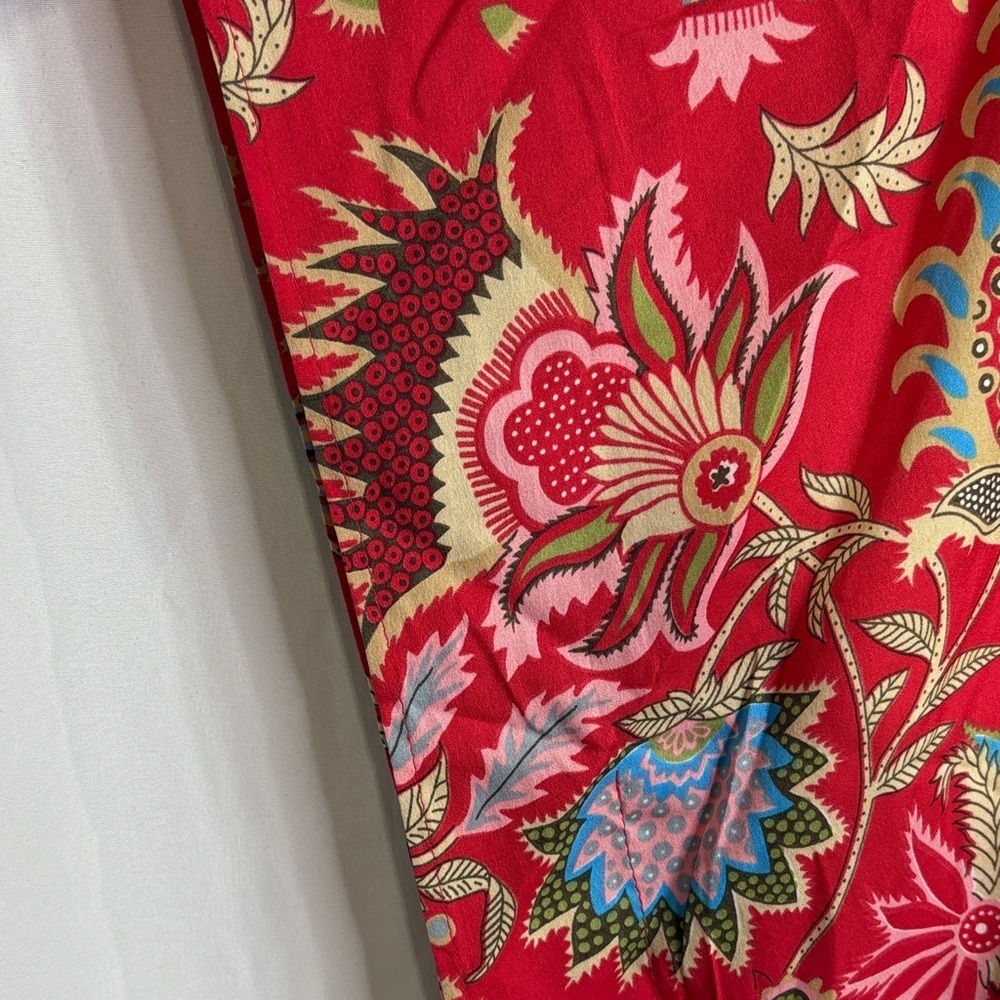 🎲Vibrant botanical floral Kaftan dress - Picture 5 of 6